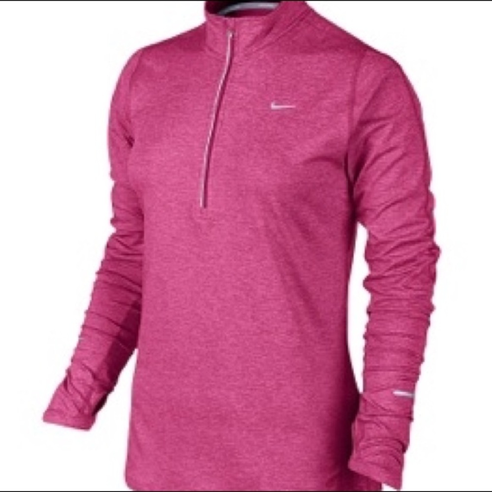 NIKE QUARTER ZIP workout shirt. Size L